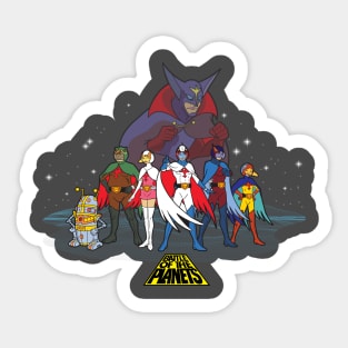 Battle of the Planets - Group Sticker